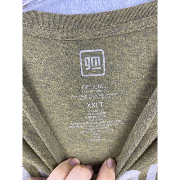 GM Chevrolet American Classic 1911 Shirt Size XXLT Green Short Sleeve Tee Car - Picture 4 of 8